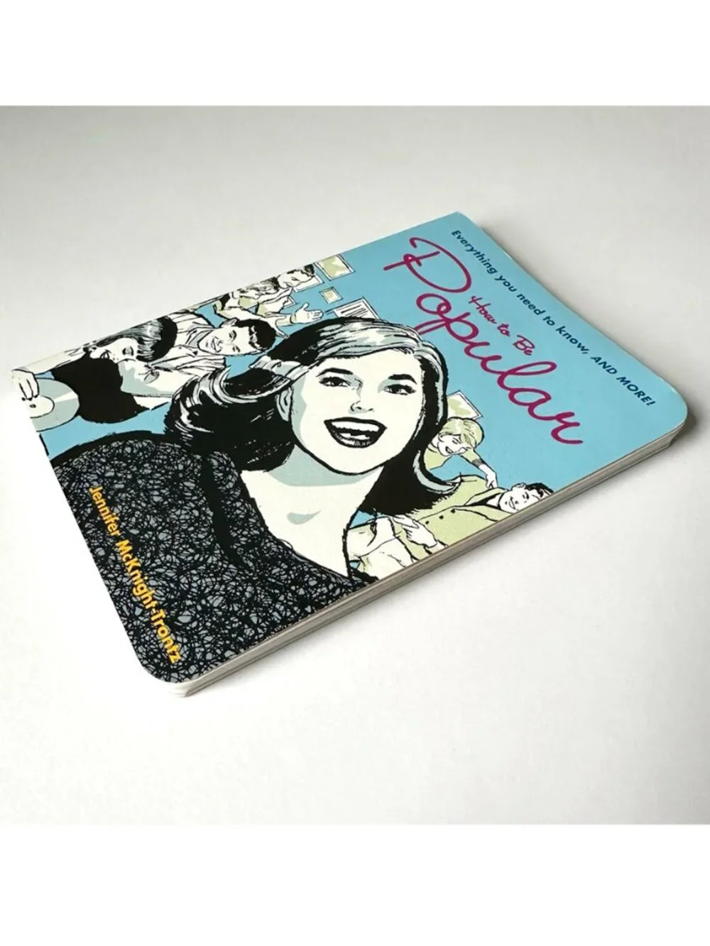 How to Be Popular Jennifer McKnight-Trontz Paperback 2003 Retro Teen Humor Book